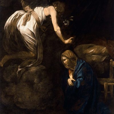 03_die Verkündigung, von Michelangelo