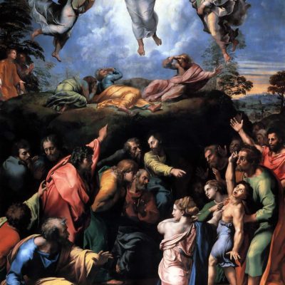 10_Verklärung. Raffael Santi. 1520