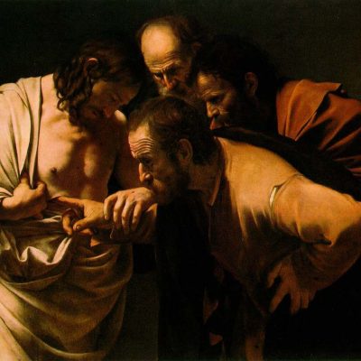 17_Der Unglaube des Thomas. Caravaggio. 1600—1602