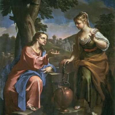 21_Christus und die samaritanische Frau. Francesco Trevisani. 1656 21_Christus und die samaritanische Frau. Francesco Trevisani. 1656